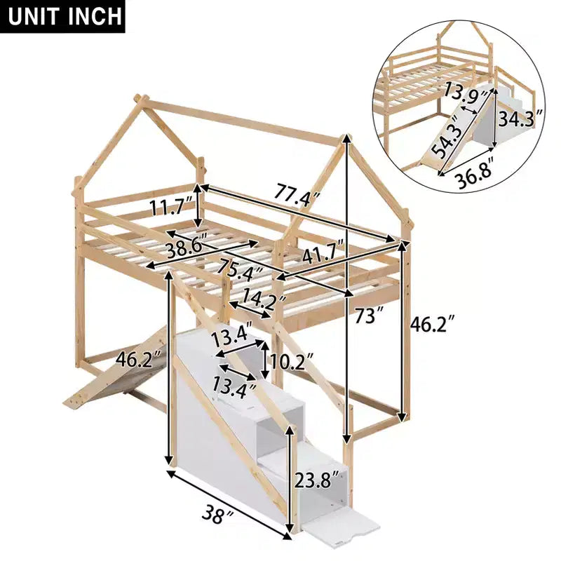 Lit Plateforme Queen Size avec Tête de Lit, Lit Rembourré avec Sommier à Lattes en Bois, Pas Besoin de Sommier Tapissier