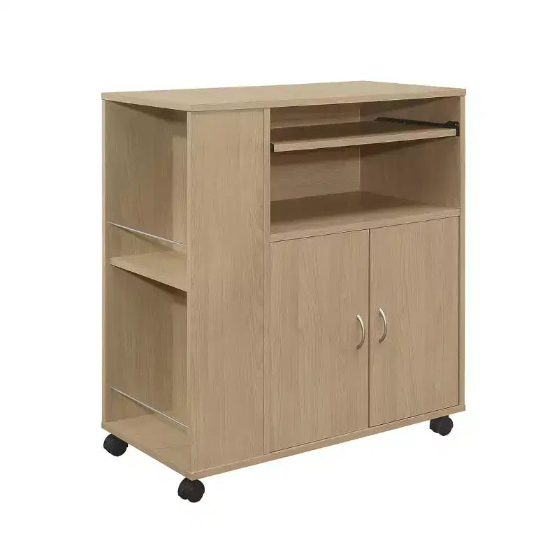 Canapé d'angle en L avec méridienne et pouf de rangement, Canapé convertible pour salon