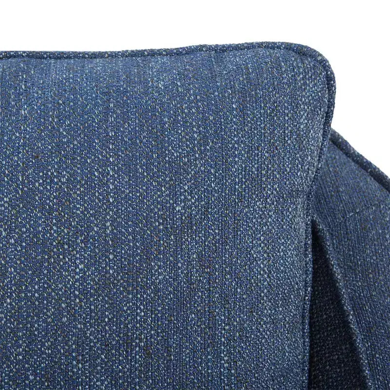 360° Accent Swivel Chair with Loose Back Cushion — Upholstered Armchair for Living Room & Office
