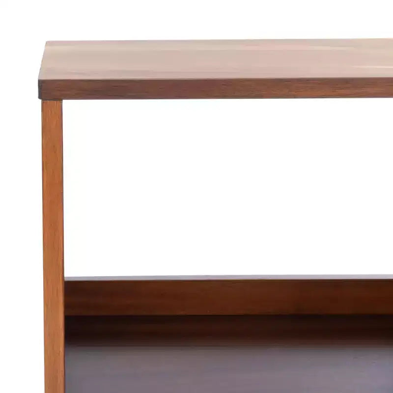 Table de chevet avec tiroir et étagère ouverte, Table de nuit avec rangement pour chambre à coucher