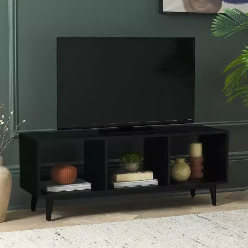 Table de chevet avec tiroir et étagère ouverte, Table de nuit avec rangement pour chambre à coucher