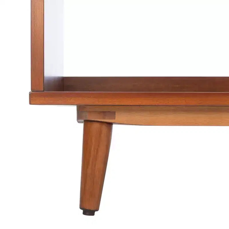 Table de chevet avec tiroir et étagère ouverte, Table de nuit avec rangement pour chambre à coucher