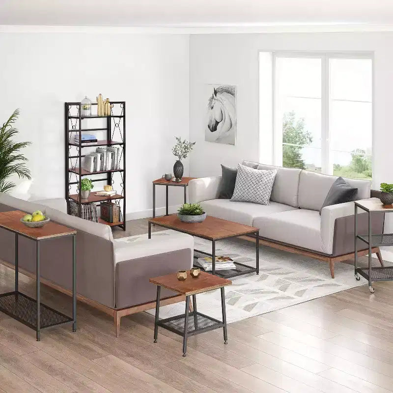 Armoire de rangement avec portes et étagères, meuble autoportant pour salon ou couloir