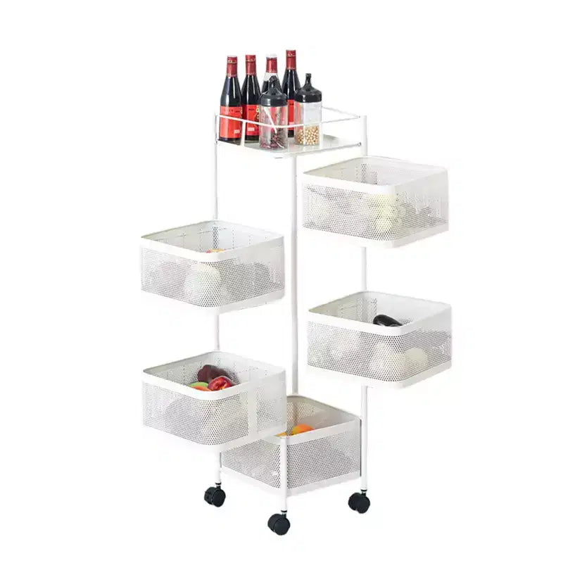 Étagère à 5 niveaux avec étagères ouvertes, bibliothèque industrielle pour salon ou bureau à domicile