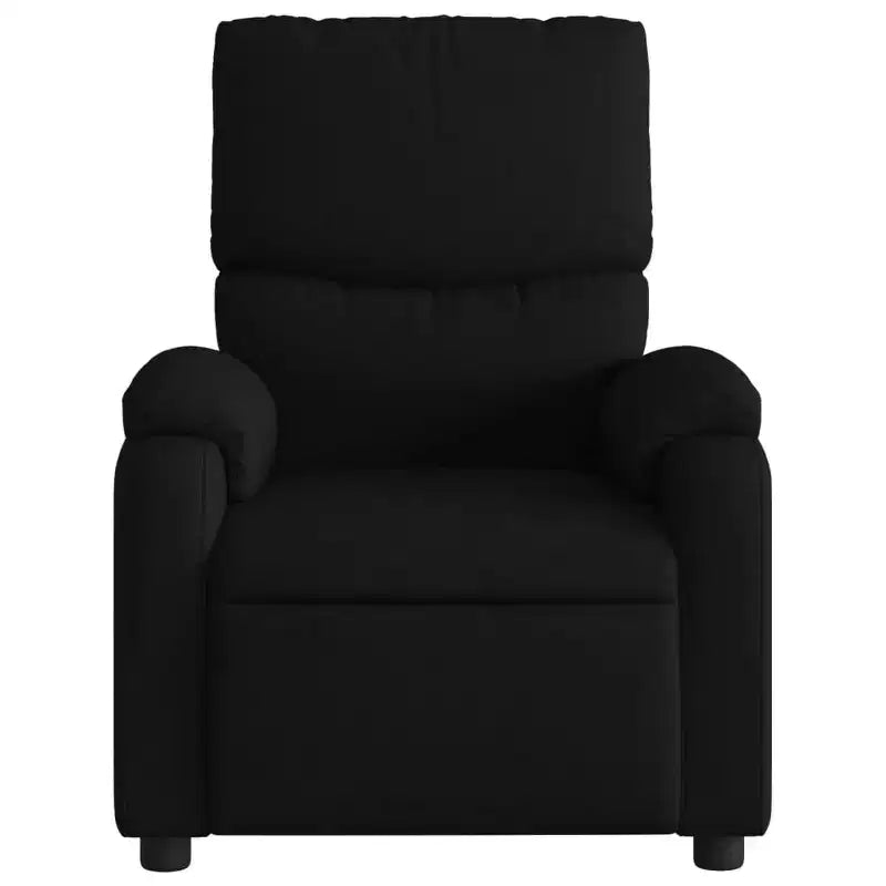 Fauteuil Inclinable de Massage Simili Cuir Noir, Métal, Contreplaqué, Individuel
