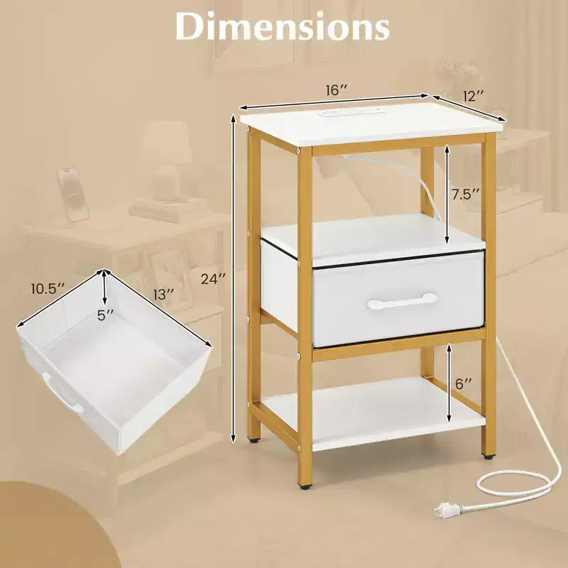 Table basse en bois avec étagère inférieure, table de salon rectangulaire avec rangement
