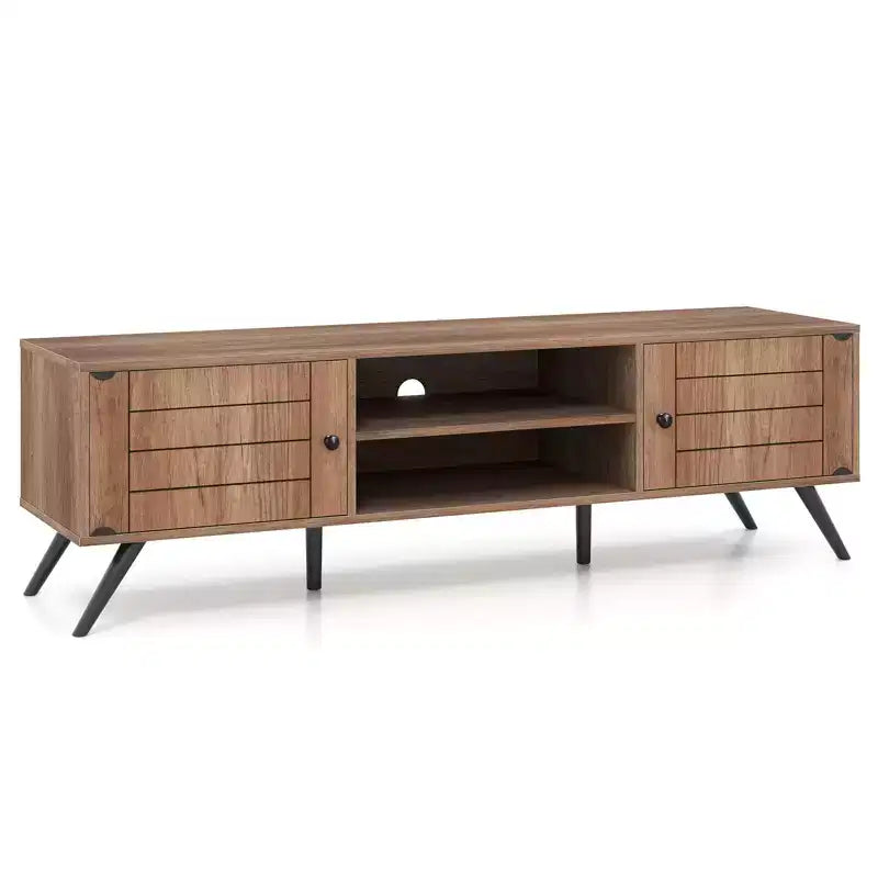 Commode Double 6 Tiroirs, Grande Commode avec Cadre en Bois pour Chambre à Coucher
