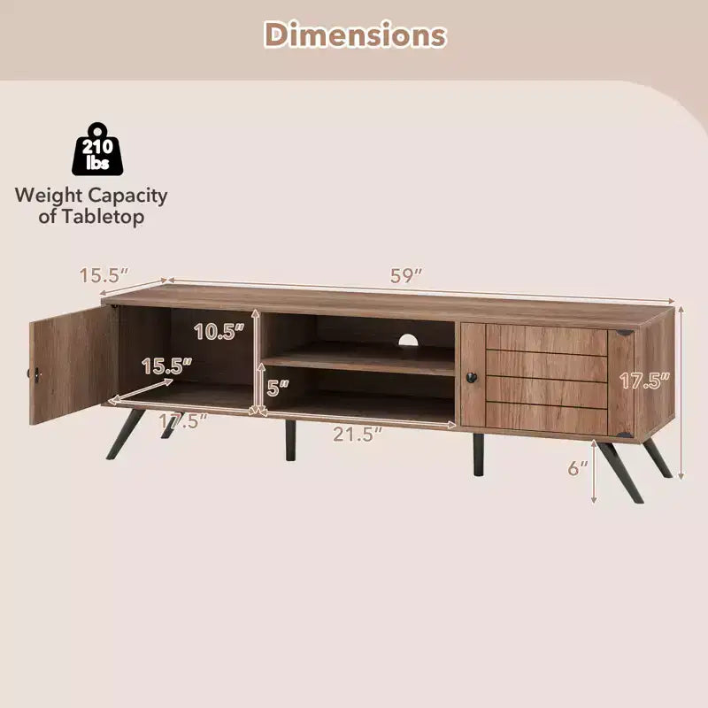 Commode Double 6 Tiroirs, Grande Commode avec Cadre en Bois pour Chambre à Coucher