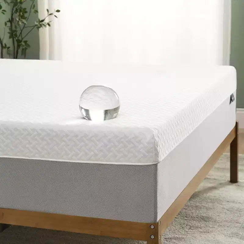 Cadre de lit plateforme Queen Size avec tête de lit, lit rembourré avec support à lattes en bois