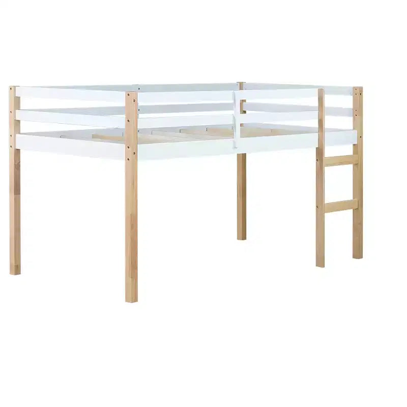Banc de jardin extérieur avec accoudoirs, banc de terrasse 2 places avec cadre en acier et assise à lattes