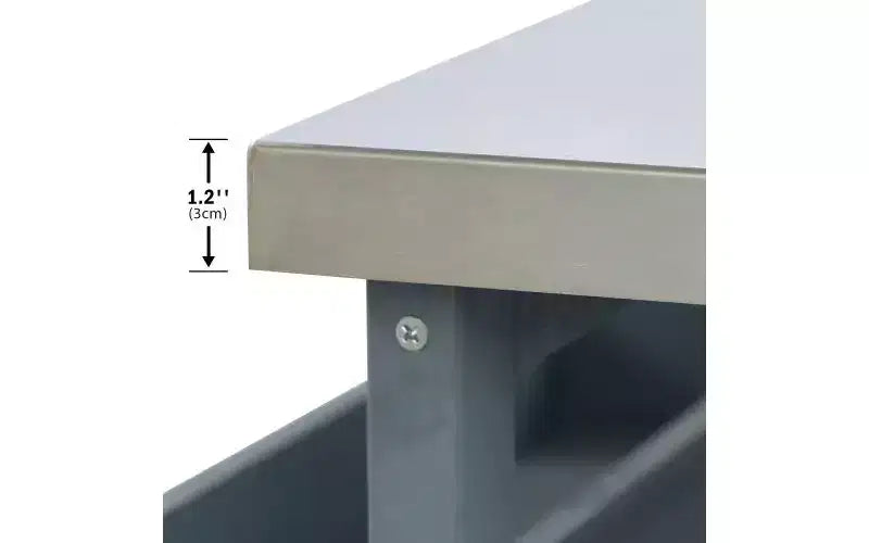 Bureau d'angle en L avec étagères de rangement, bureau informatique avec huche pour la maison ou le bureau