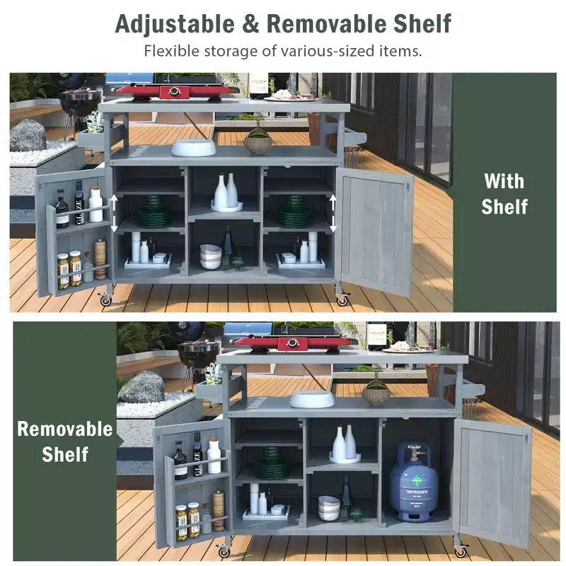 Bureau d'angle en L avec étagères de rangement, bureau informatique avec huche pour la maison ou le bureau