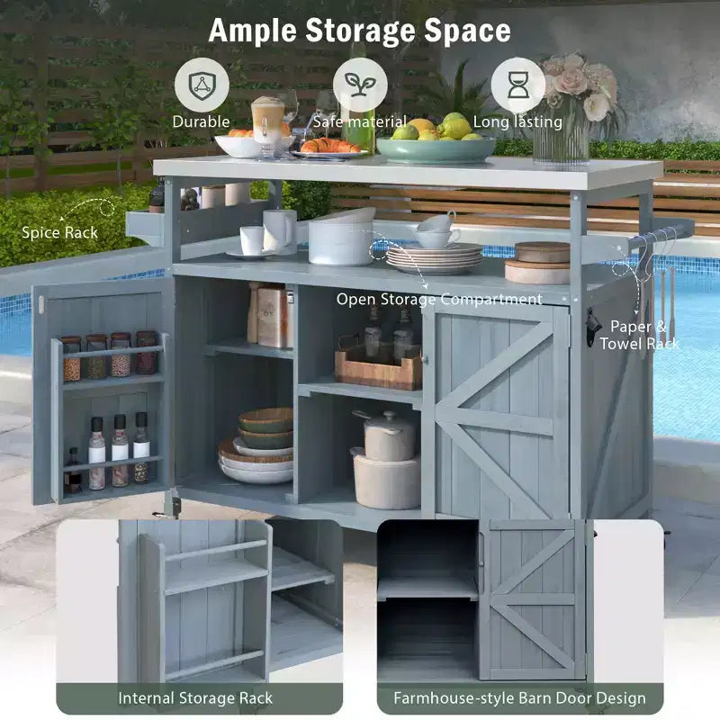 Bureau d'angle en L avec étagères de rangement, bureau informatique avec huche pour la maison ou le bureau