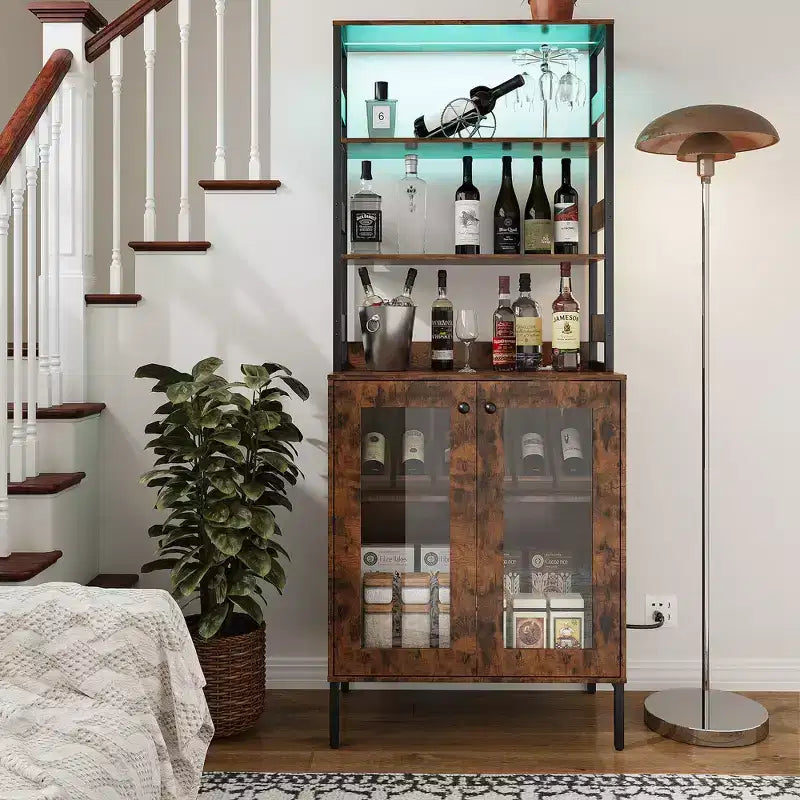 Commode double 6 tiroirs avec miroir, commode de chambre à coucher avec cadre en bois massif