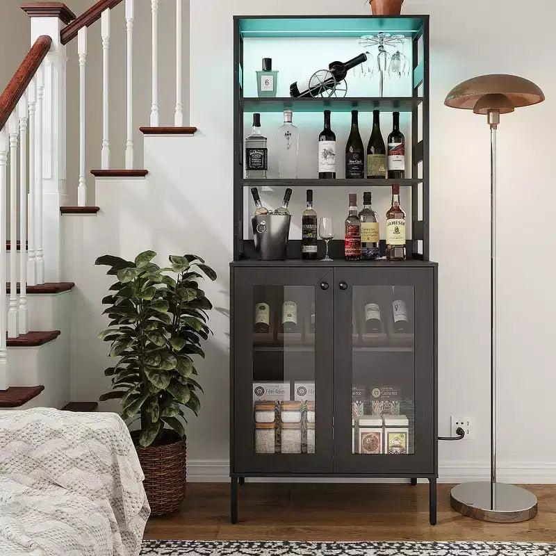 Commode double 6 tiroirs avec miroir, commode de chambre à coucher avec cadre en bois massif