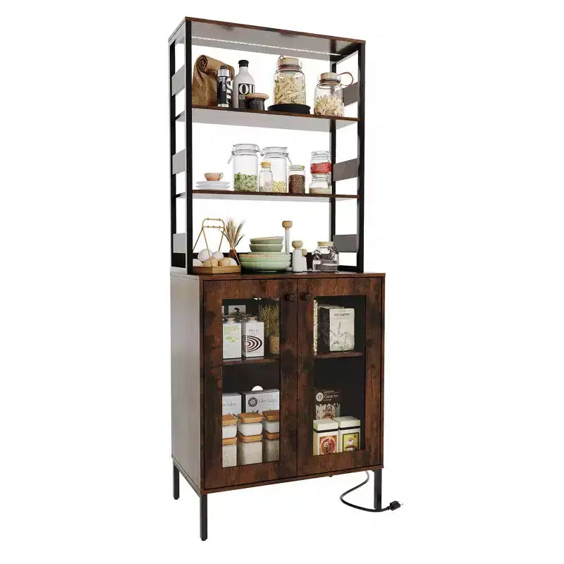 Commode double 6 tiroirs avec miroir, commode de chambre à coucher avec cadre en bois massif