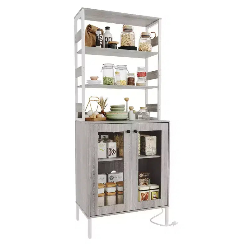 Commode double 6 tiroirs avec miroir, commode de chambre à coucher avec cadre en bois massif