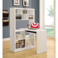 Bureau d'angle blanc
