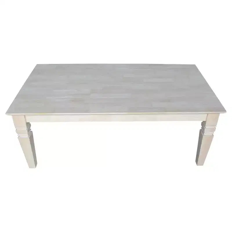 Table basse en bois massif pour le salon