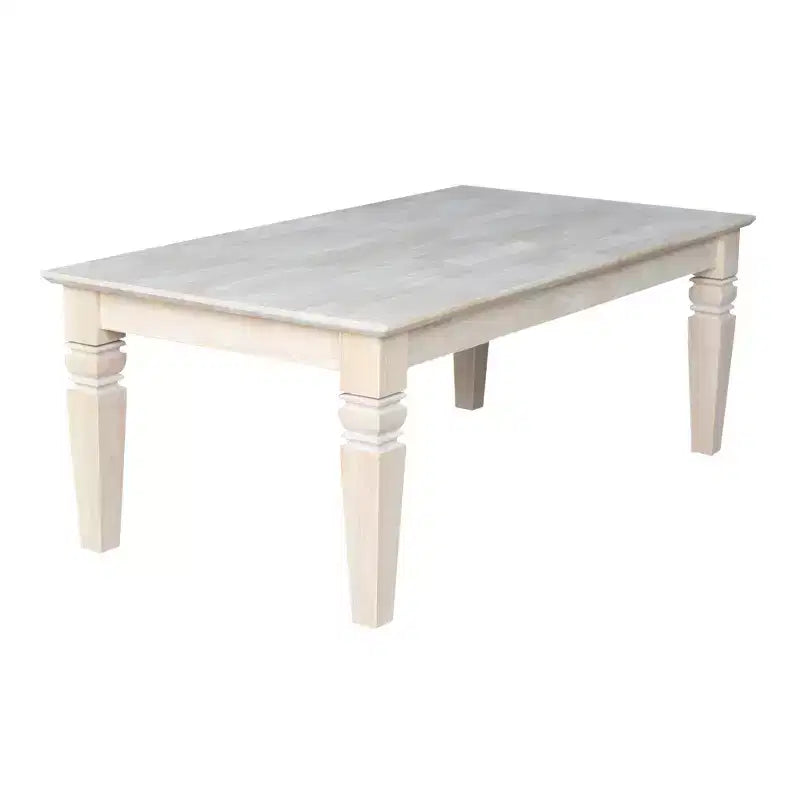 Table basse en bois massif pour le salon
