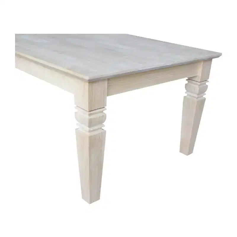 Table basse en bois massif pour le salon